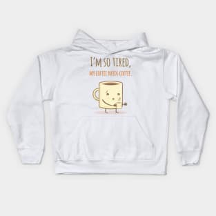 Coffee Needs Coffee Kids Hoodie